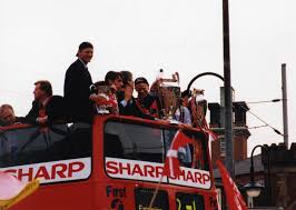 Manchester United Open Top Bus Parade 1999