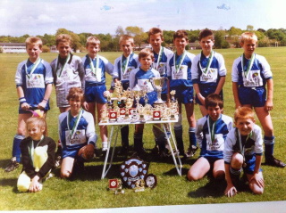 Hamworthy Royals Under 11 Team - Dorset League and Cup Winners