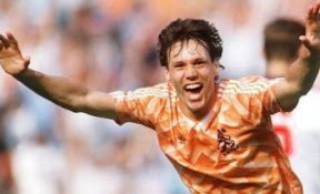 Marco Van Basten Celebrating